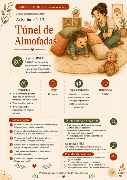 Plano de Atividade BNCC para Berçário