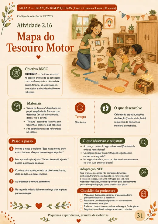 Plano de Atividade BNCC para Maternal